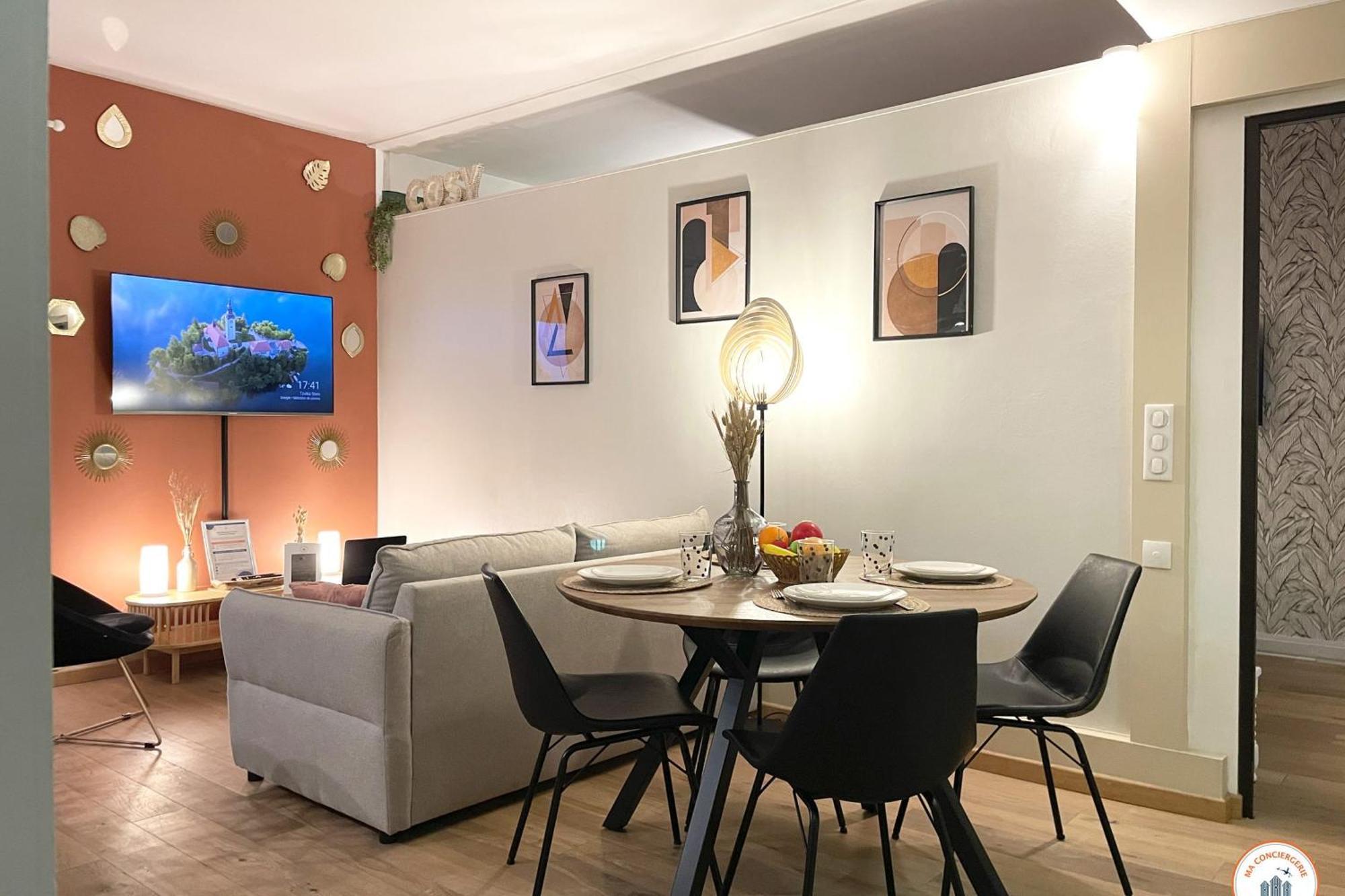 Апартаменти Bienvenue Au Chillou - Parking - Terrasse Гавр Екстер'єр фото